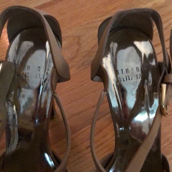 Stuart Weitzman Nude Heel - Picture 2 of 7